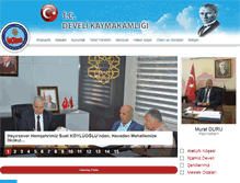 Tablet Screenshot of develi.gov.tr
